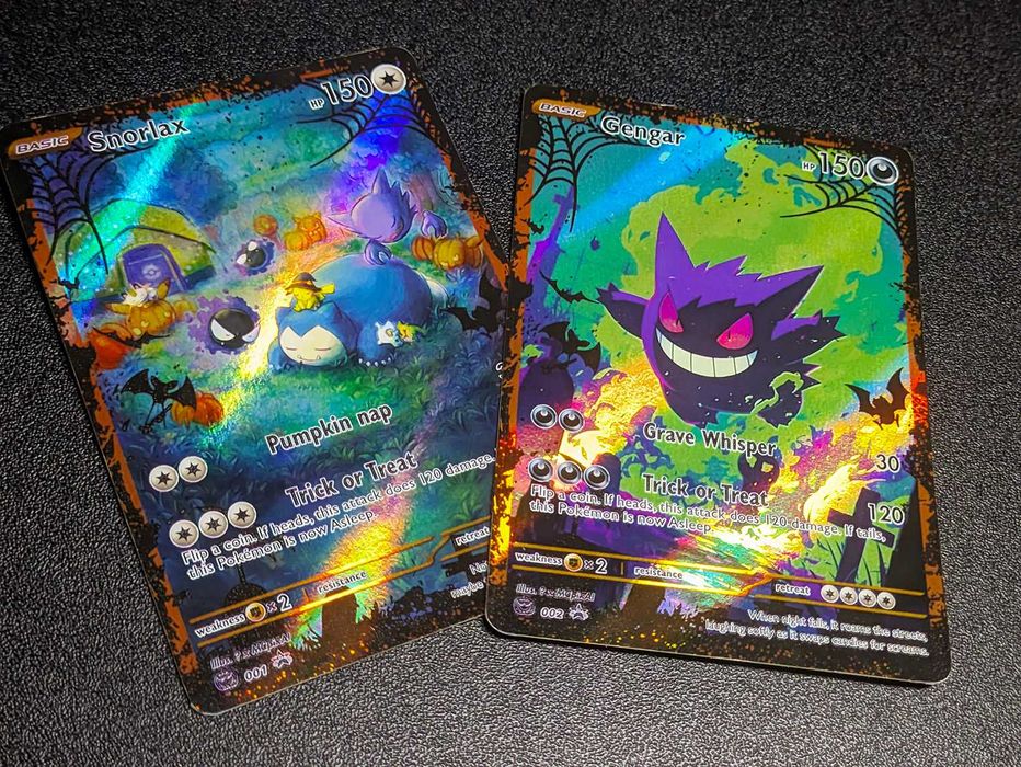 Zestaw Halloween – Snorlax & Gengar (Holo)