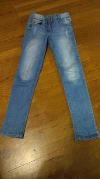 Spodnie jeansowe cocodrillo 134 dla dziewczynki