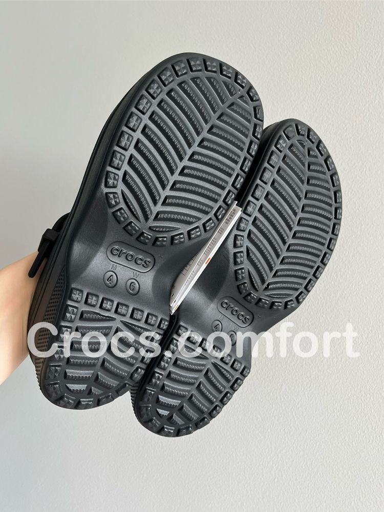 Крокси crocs Mary Jane Black