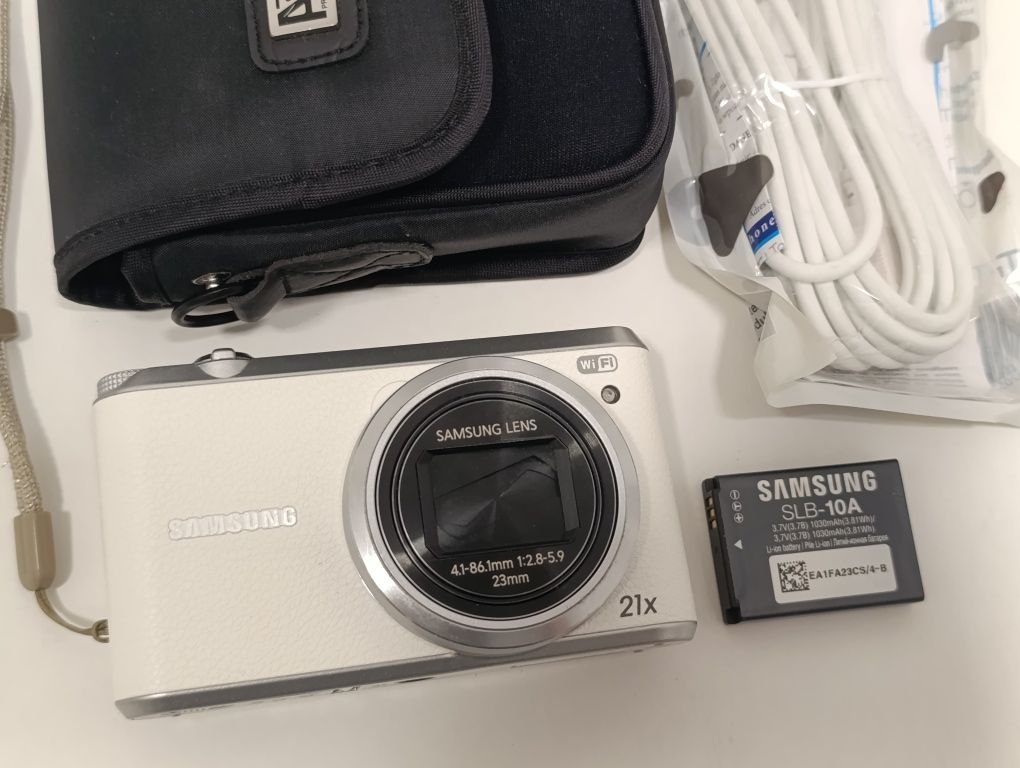 Aparat cyfrowy SAMSUNG WB350F WiFi NFC DOTYK zoom x21 manual fHD BDB