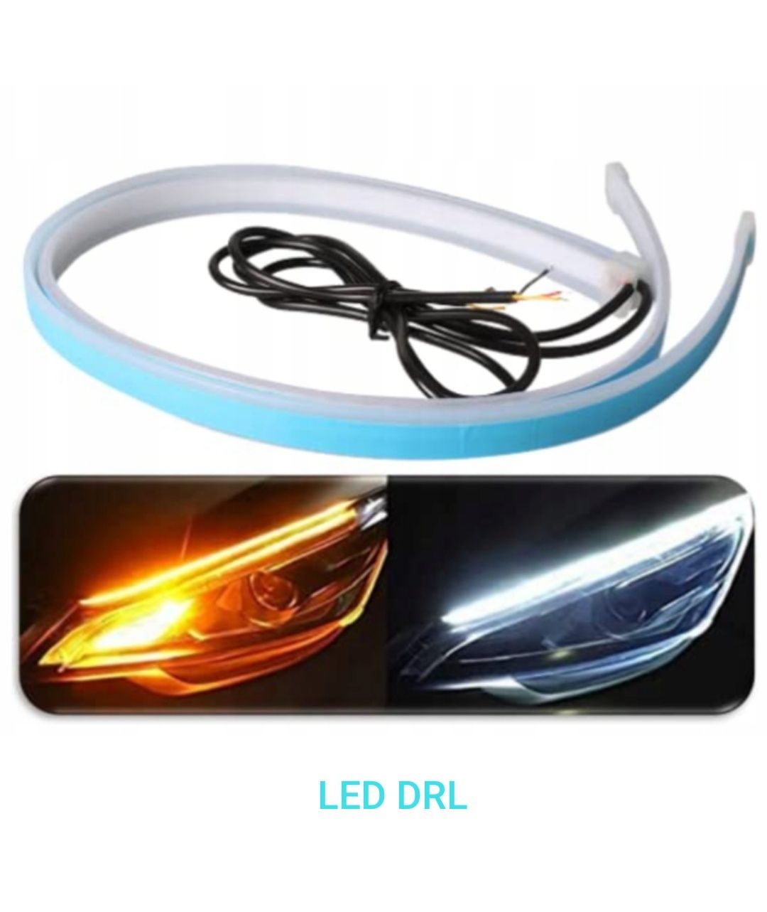 Światła do jazdy dziennej LED DRL 12V