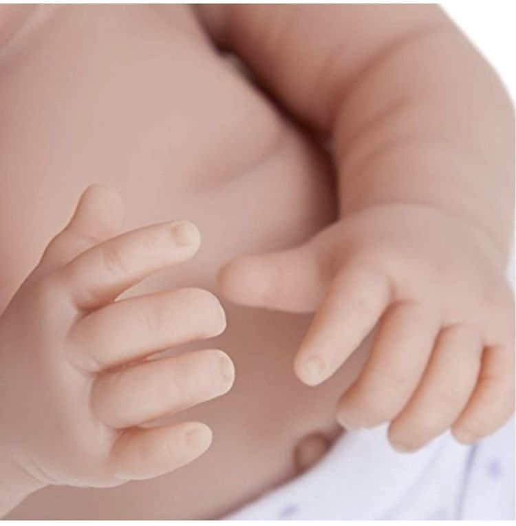 JC Toys Mini La Newborn,вініловий реборн,пупс новонародженої дівчинки