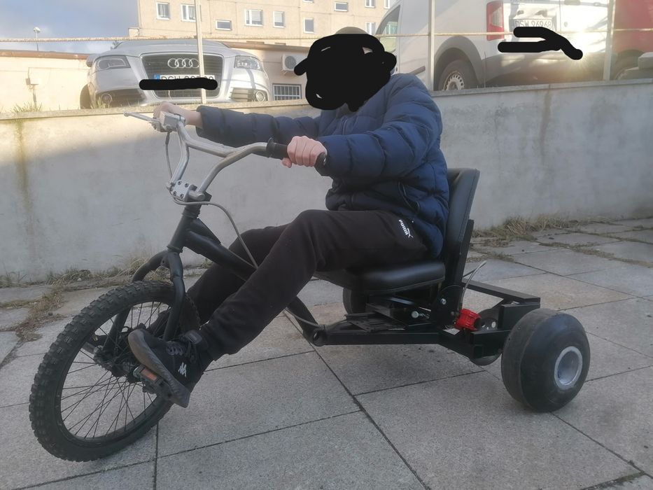 Rower trajka gokard trzykołowy