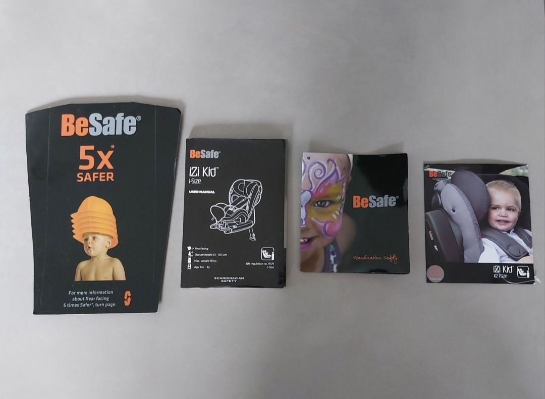 Fotelik samochodowy BeSafe Izi Kid JAK NOWY!!