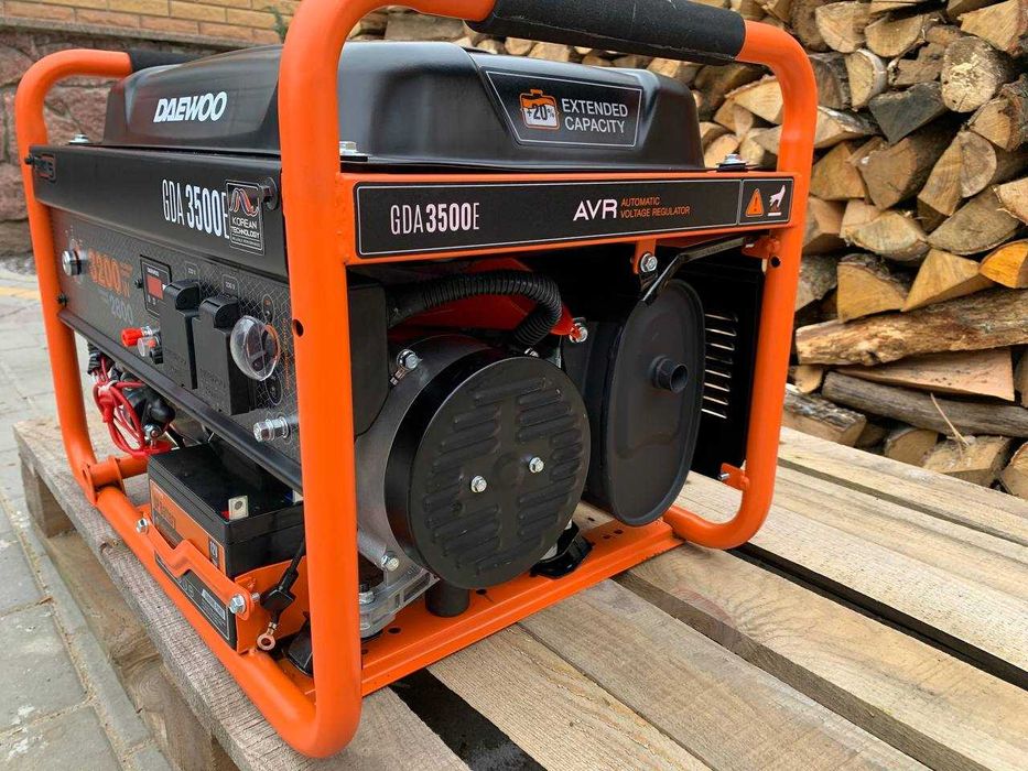Оригінал! Генератор бензиновий DAEWOO GDA 3500 Master Line 2.8/3.2 кВт