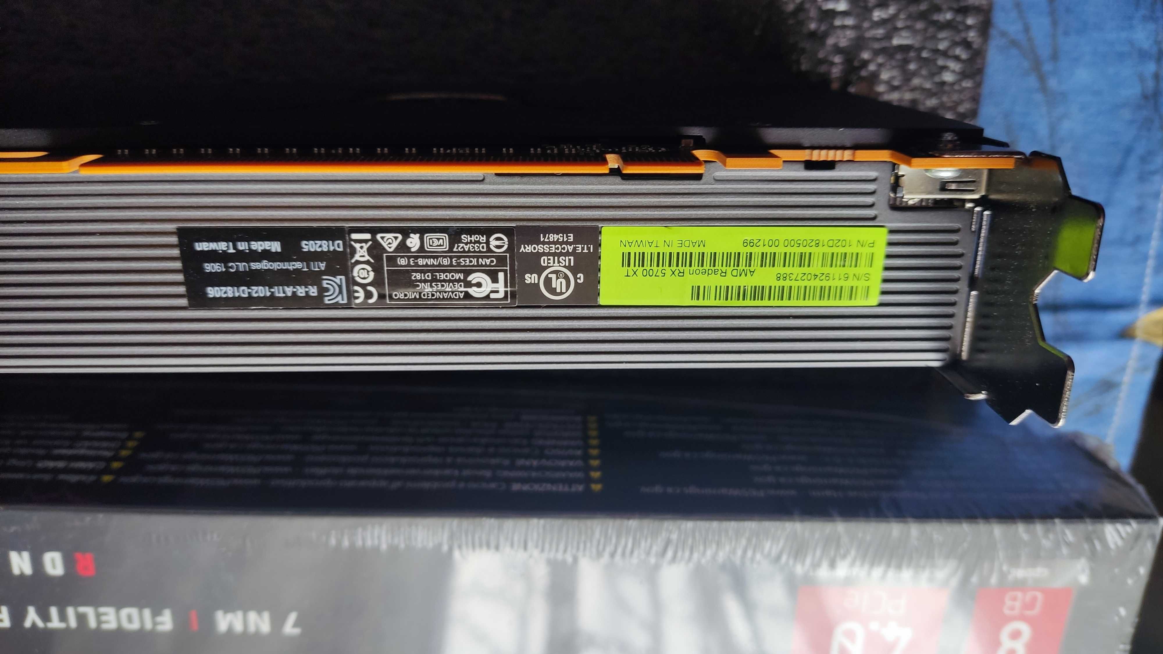 Видеокарта Radeon 5700 XT