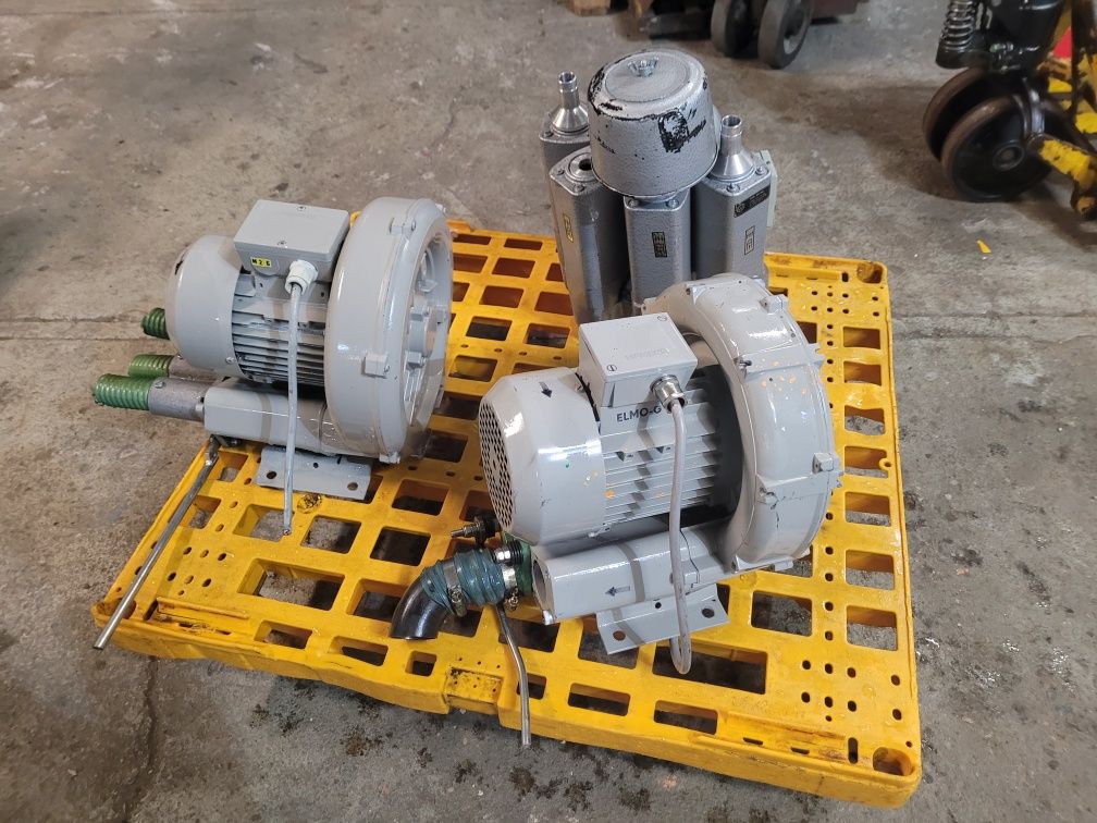 Wentylator bocznokanalowy 0.43kw becker siemens z Niemiec