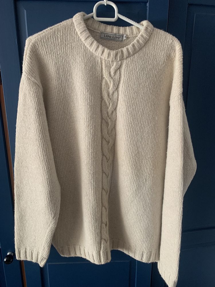 Sweter wełniany 60% wełna