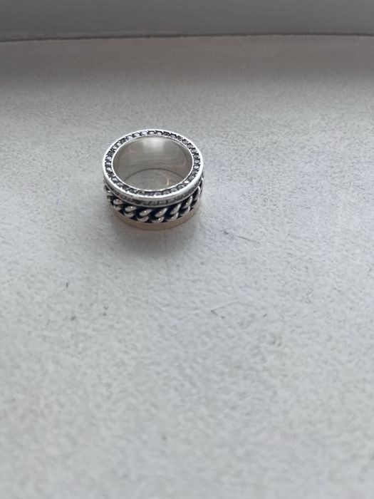 Anel ouro, prata e zircónias