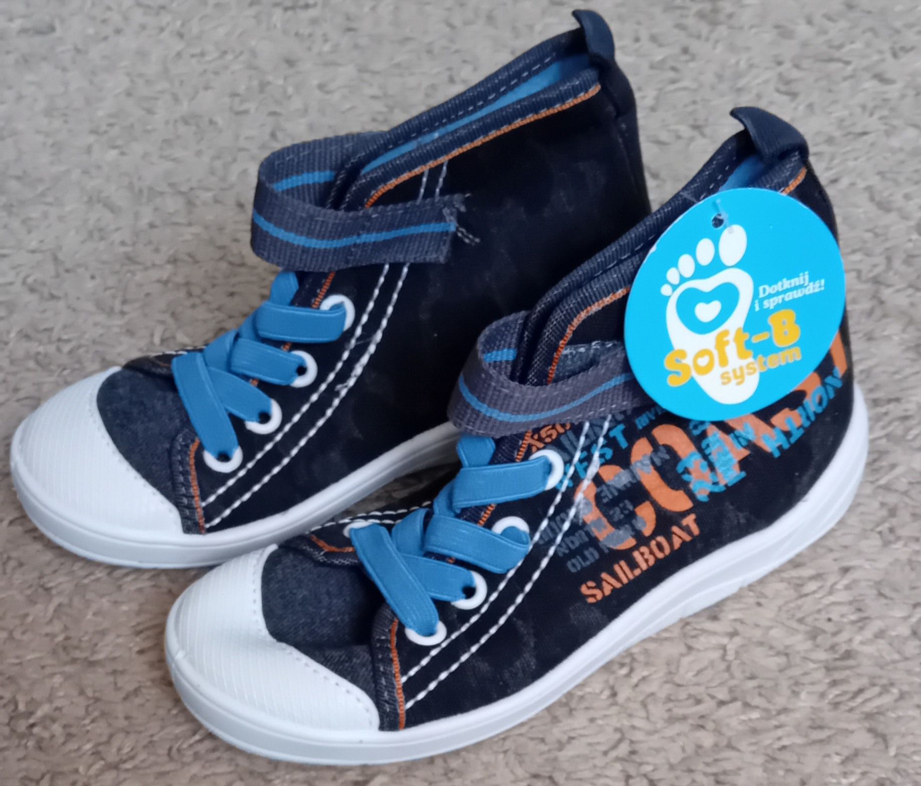 Nowe buty wysokie trampki Befado 27