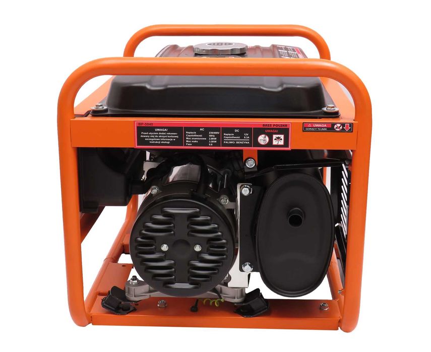 BASS POLSKA Agregat Prądotwórczy Generator Prąd 3500w 230v/400v BP5040