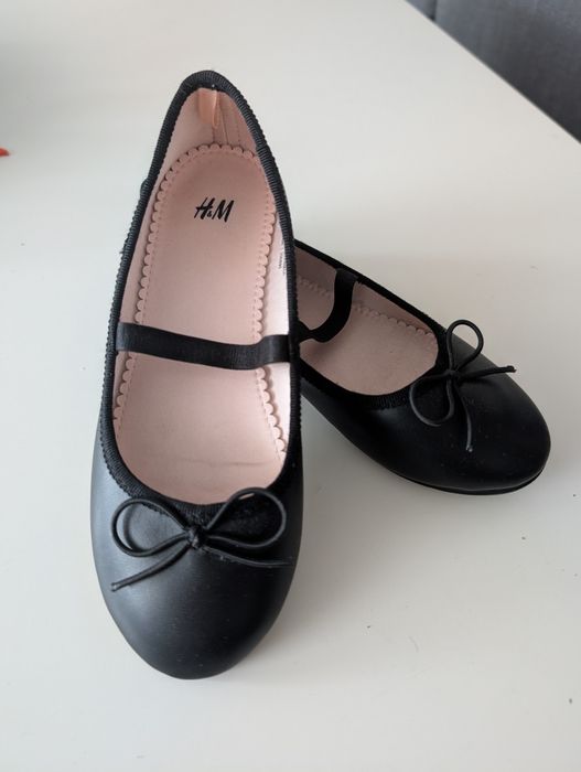Baleriny baletki czarne H&M r.31