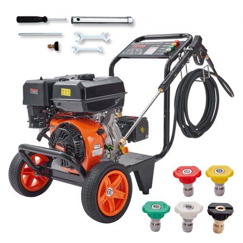 Lavadora de pressão de gás  Limpador movido a gás 4400 PSI 4.0 GPM 390