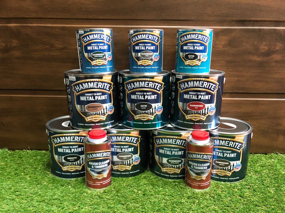Молоткова фарба Хамерайт, Hammerite, Фарба Хаммрайт по іржі
