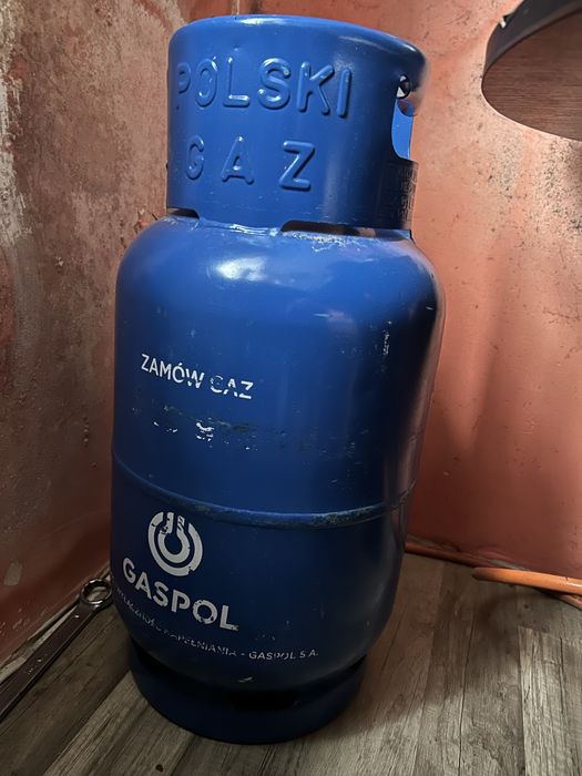 Sprzedam 11 kg butlę z gazem i z reduktorem ze wskaźnikiem stanu gazu