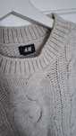 Sweterek H&M sweter haftowany damski