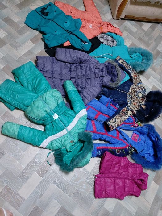 Пакеты вещей на девочку 3-7 лет