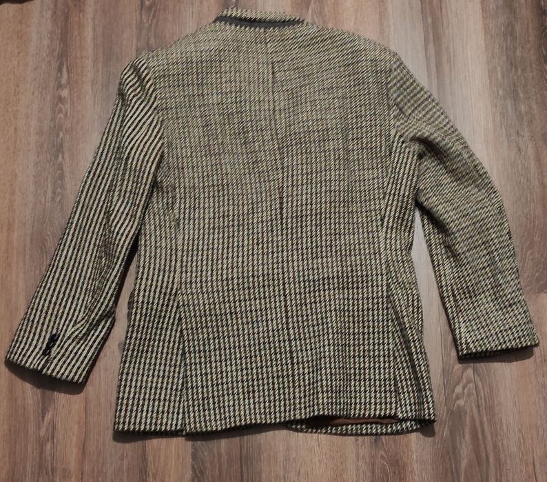Harris Tweed wool blazer L
