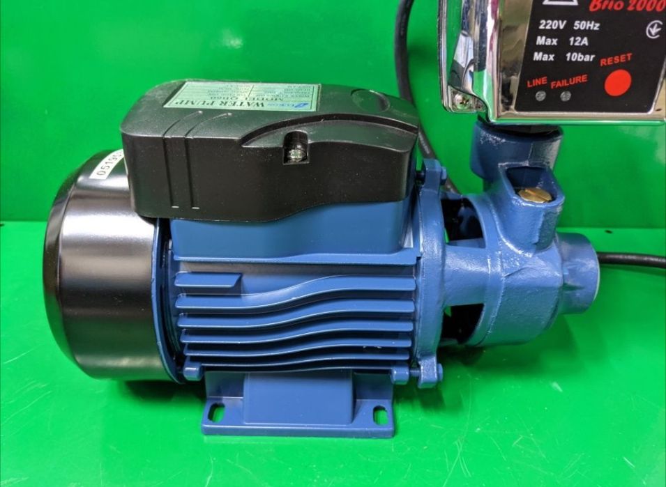 Насос QB60 и автоматика BRIO. Насосная станция.