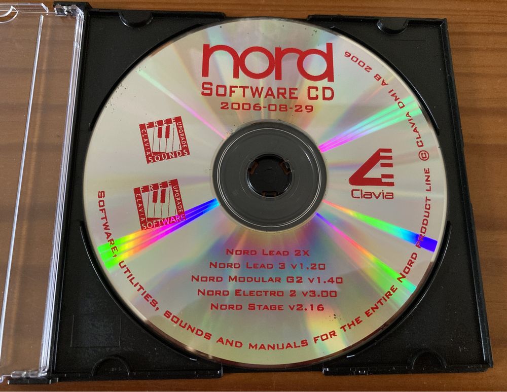 NORD -  software CD 2006 (original)