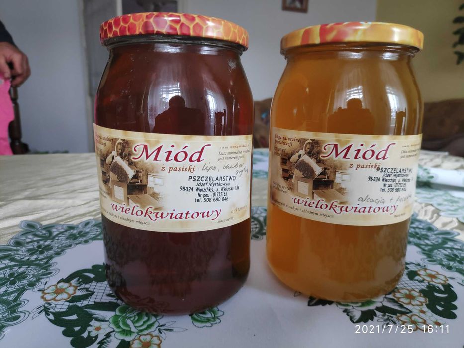 Miód z własnej pasieki Częstochowa