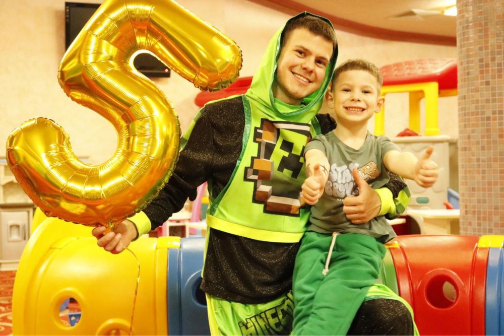 Аніматори, Лабубу, Неонове Шоу, День Народження, Свято для малюків,