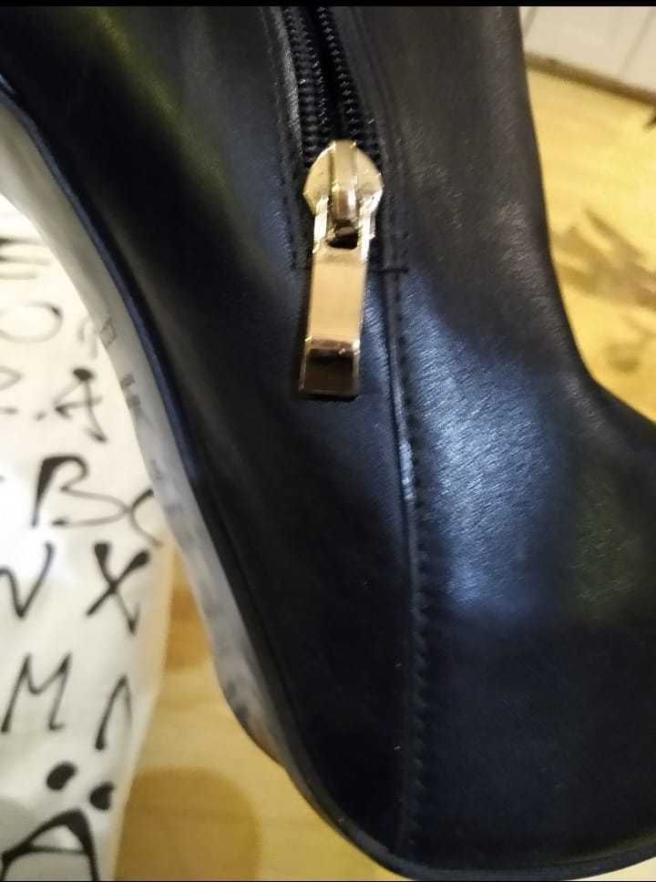 Botki Kazar. Skóra. Nowe