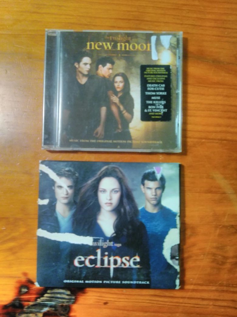CDs Twilight eclipse e new moon