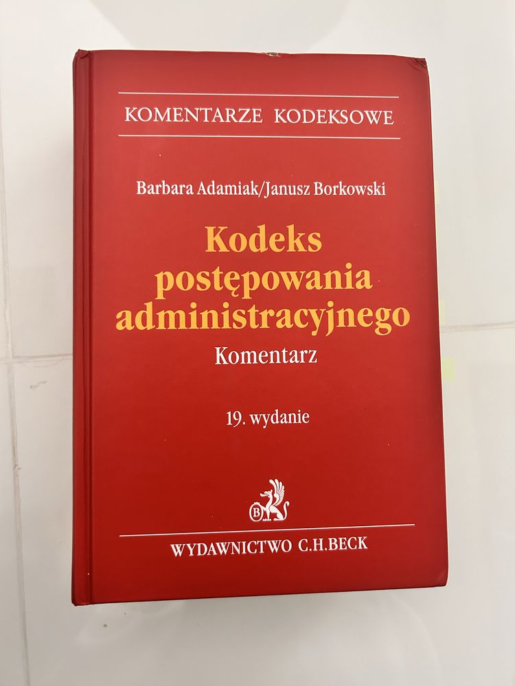 Komentarz KPA Adamiak Borkowski C.H. Beck 2024 nowy