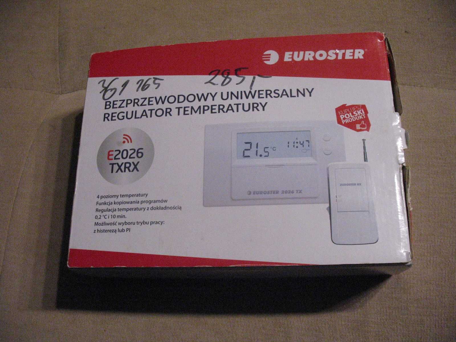 Euroster 2026 THRX Bezprzewodowy regulator temperatury