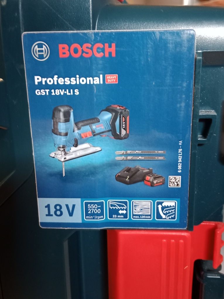 Nowa wyzynarka BOSCH GST 18V-Li S