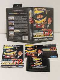 Jogo Sega Mega Drive Ayrton Senna's Monaco GP II completo