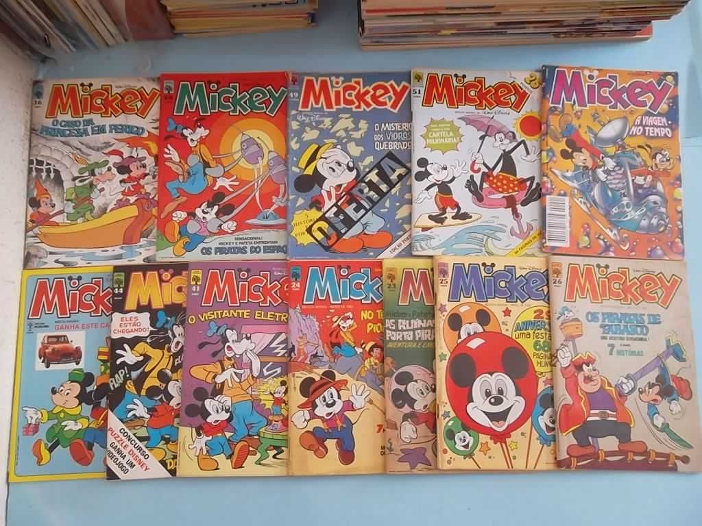 MICKEY : 26 revistas, edição portuguesa, desde o n.º 3