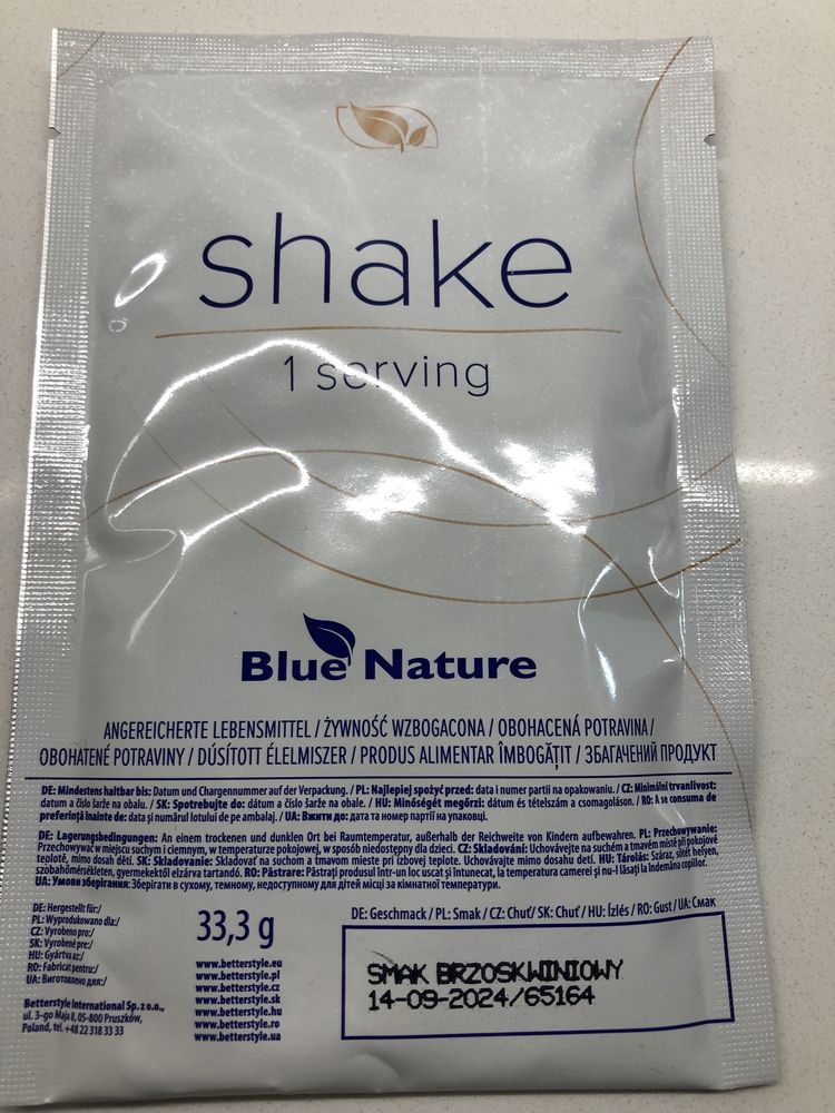 Shake peach blue nature gratis shaker