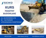 Kurs operatora MASZYN BUDOWLANYCH - koparko-ładowarka, koparki i inne