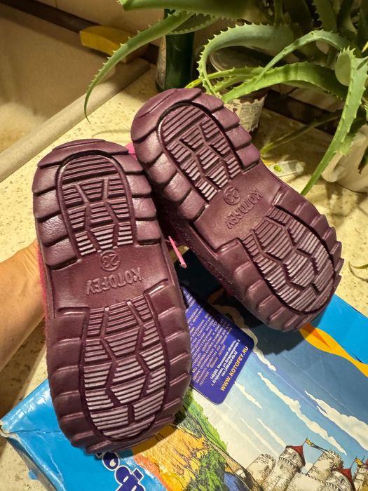 Валенкі сапоги для дівчинки ТМ Котофей розмір 23