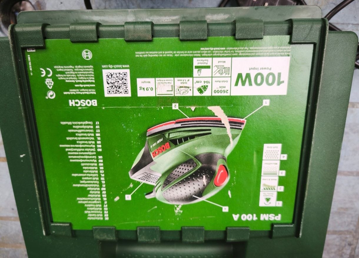 Szlifierka oscylacyjna Bosch PSM 100a 100 watt