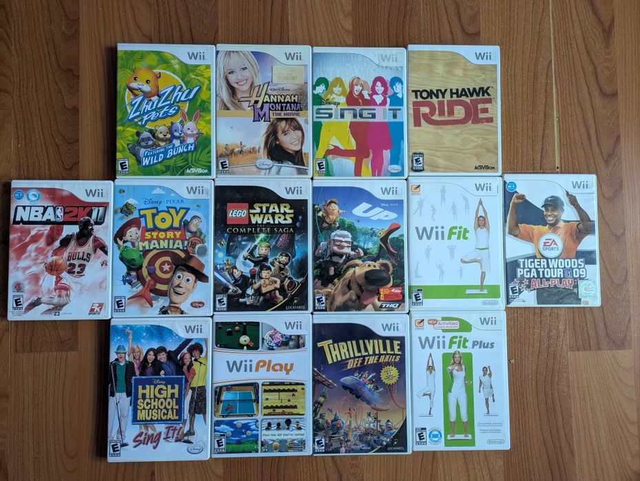 Ігри диски на Nintendo Wii