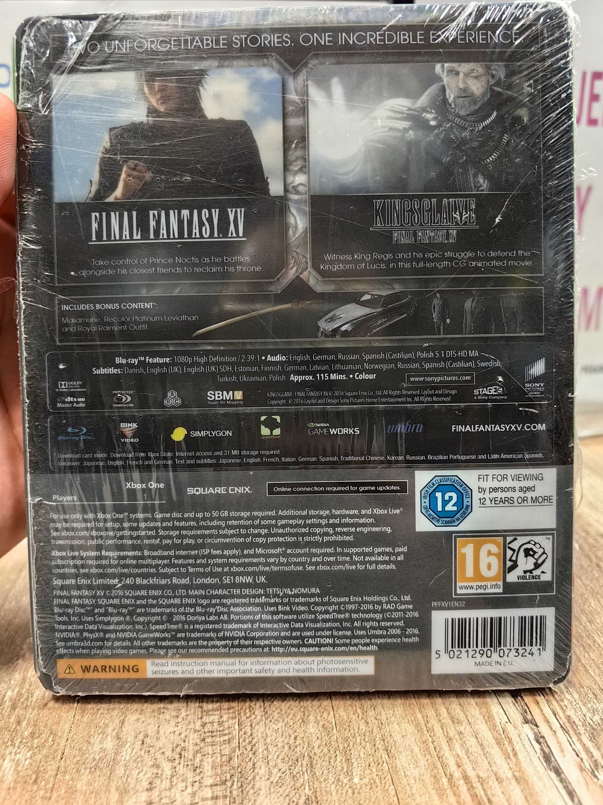 FINAL FANTASY XV Deluxe Edition Xbox One Unikat SERIES X SklepRetroWWA