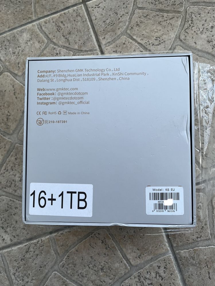 GMKtec mini PC do gier K6 jak K8 Plus