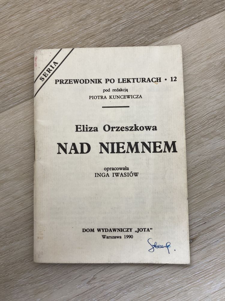 Przewodnik po lekturach: Eliza Orzeszkowa - „Nad Niemnem”