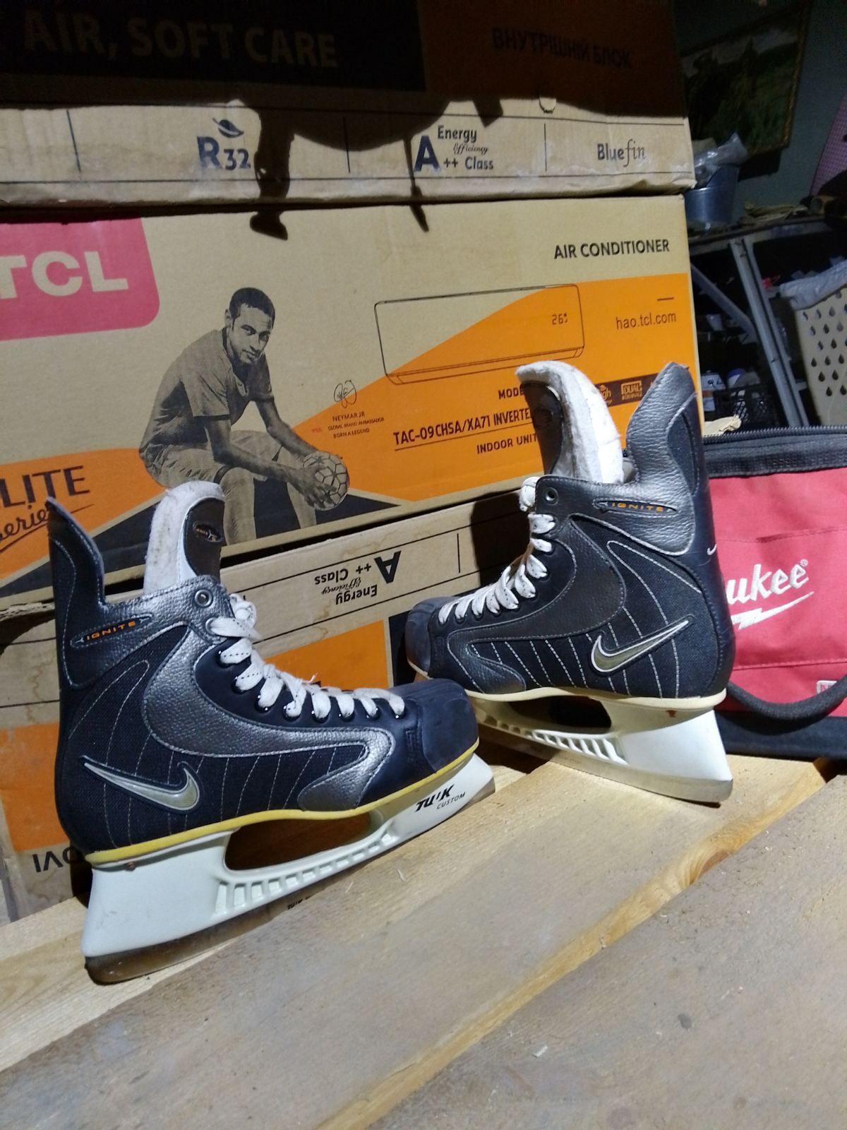 Хоккейные коньки Nike Ignite 5 для взрослых, размер 9