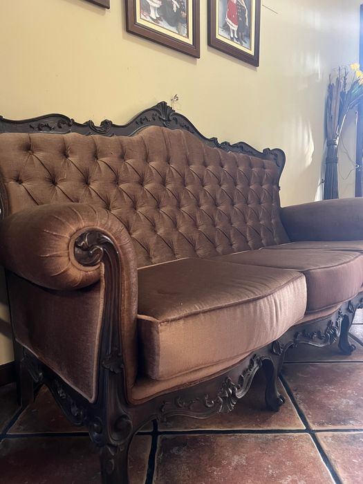 Sofá vintage restaurado