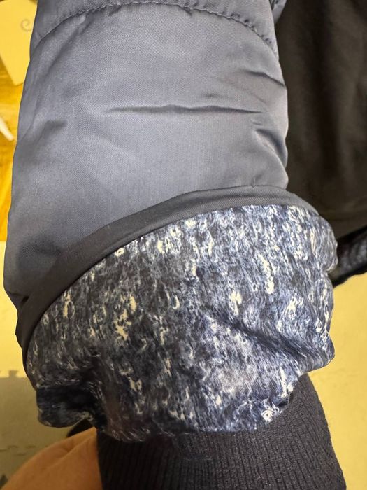 Зимова куртка для вагітних, розмір L, темно-синя