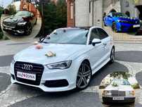 Samochód Auto do ślubu/ Audi/ Volvo/ Mercedes/ kierowca wesele van 7os