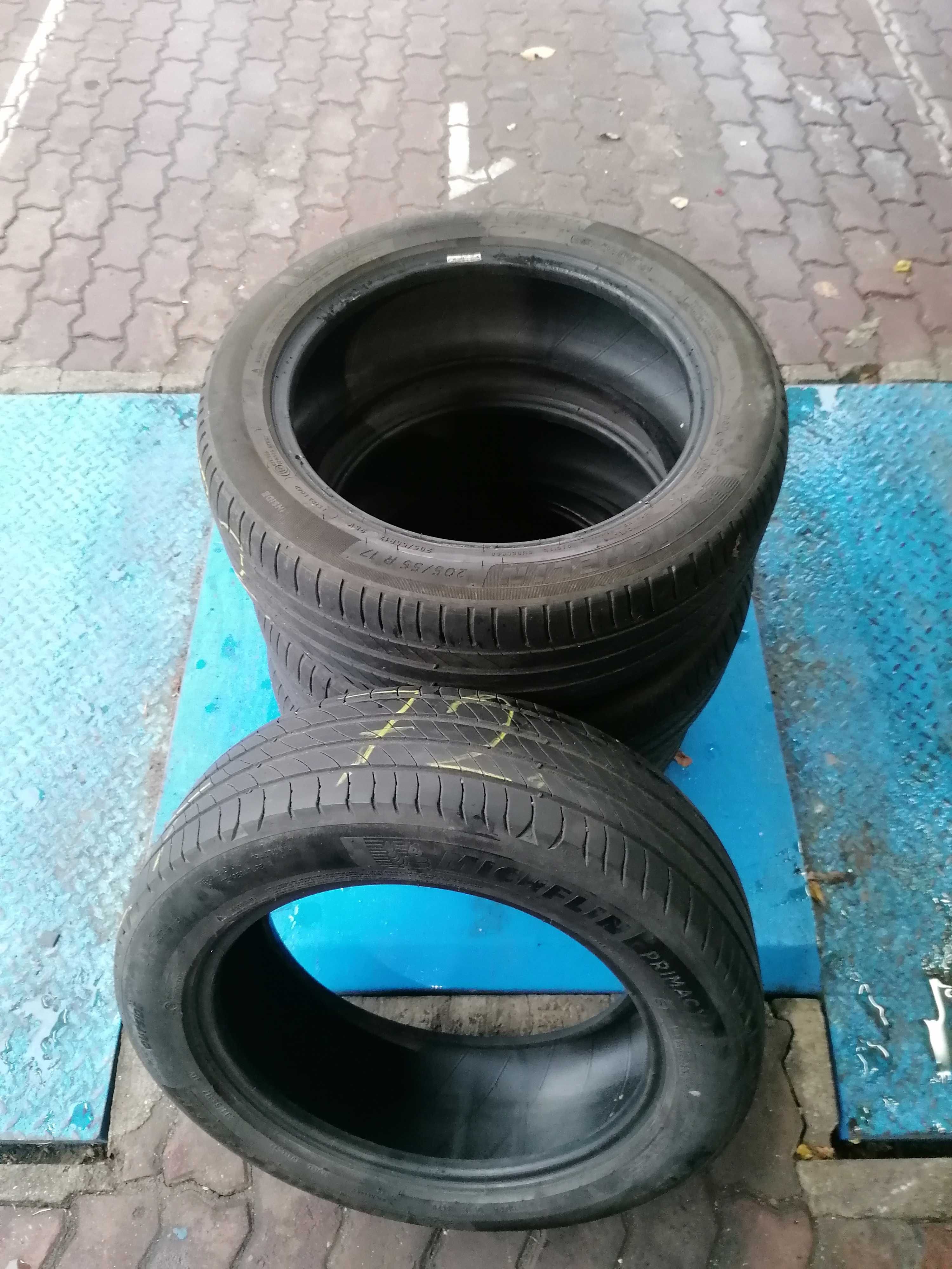 Opony letnie 205/55/17 Michelin 4szt