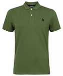 Koszulka polo US POLO ASSN zielony rozmiar L nowa, gwarancja, sklep