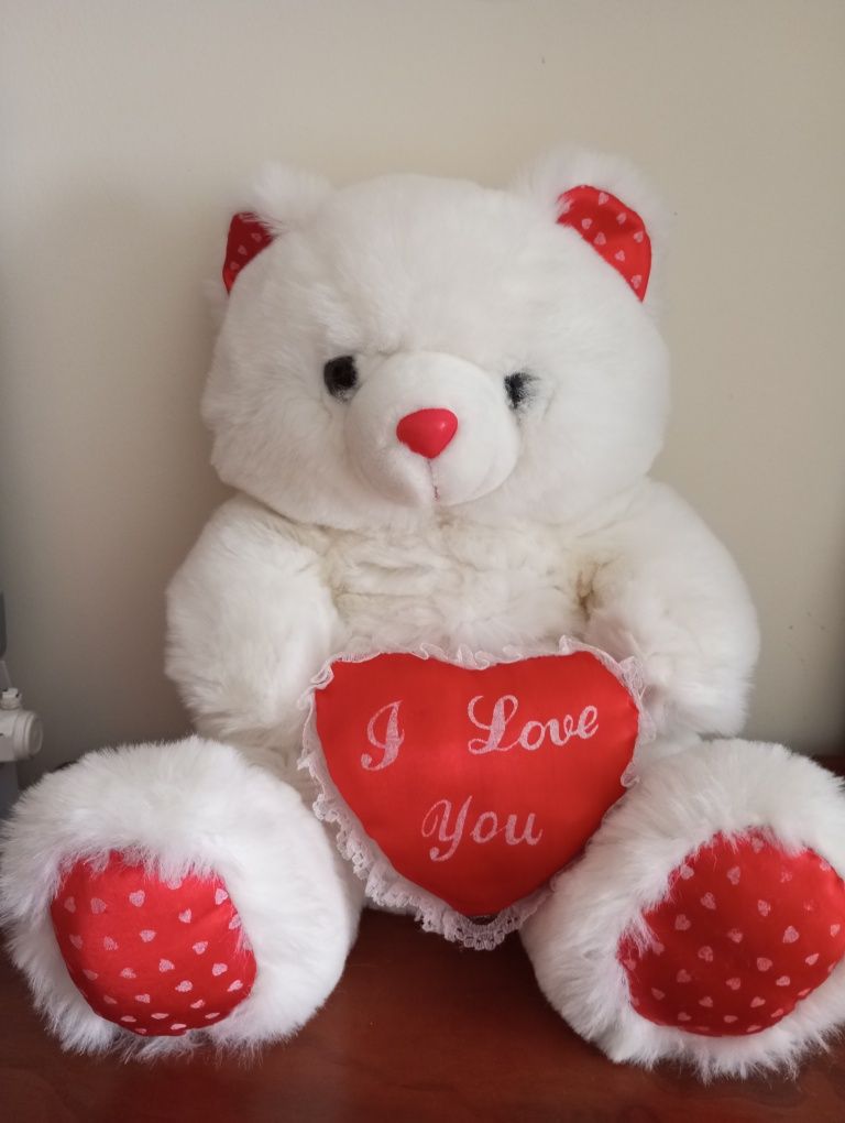 Peluche com coração