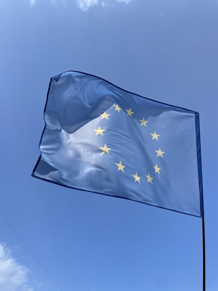 Прапор Євросоюза Флаг евросоюза прапор ES прапор европейського союзу