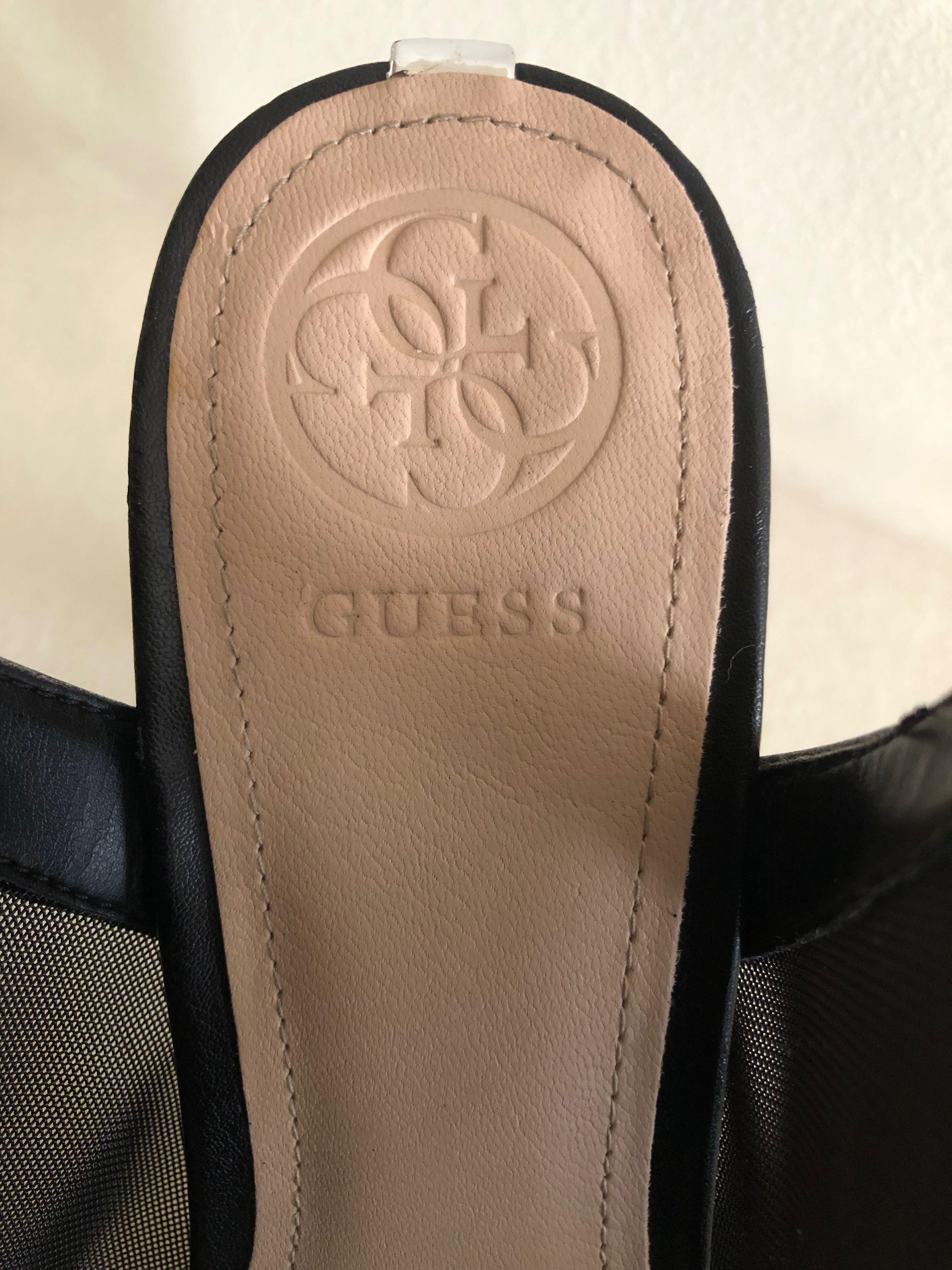 Sapatos pele Guess